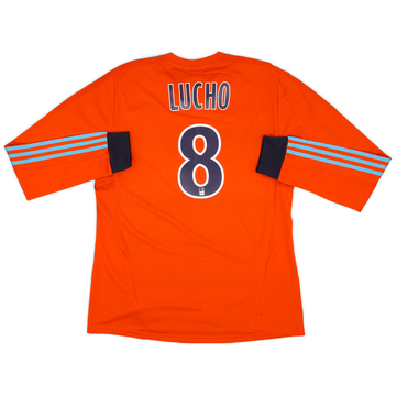 2011-12 Olympique Marseille Maillot authentique third Formotion ML Lucho #8 (XL)