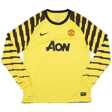 2010-11 Manchester United Maillot GB jaune - 8/10 - (XL.Boys)