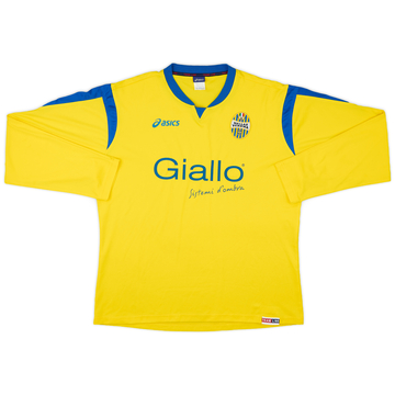 Maillot d'entraînement L/S 2008-09 Hellas Verona Asics - 8/10 - (XL)