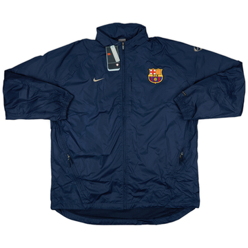 2003-04 Barcelona Nike Veste de pluie à capuche (XXL)