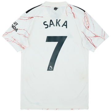 2020-21 Maillot extérieur Arsenal Saka #7 - 10/10 - (XS)