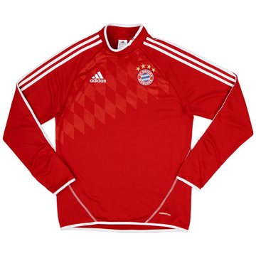 2013-14 Bayern Munich adidas Haut d'entraînement 1/4 Zip - 10/10 - (M/L)