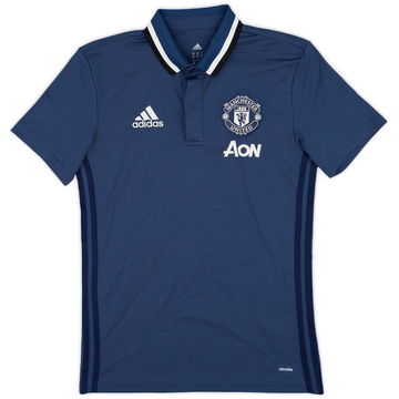 2016-17 Manchester United adidas Polo - 9/10 - (S)