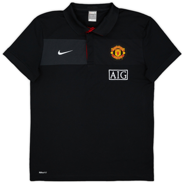 2009-10 Manchester United Nike Polo - 9/10 - (L)