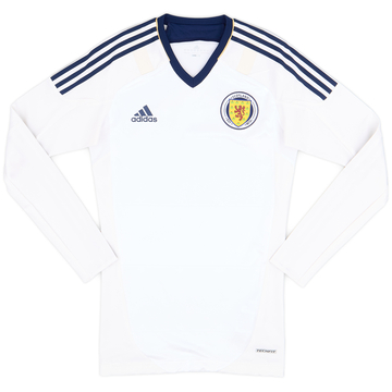 2012-14 Scotland Maillot extérieur Techfit version joueur ML - 8/10 - (S)