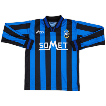 1996-97 Atalanta Maillot Domicile Manches Longues - 8/10 - (S)
