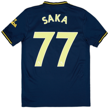 2019-20 Arsenal Maillot third Saka #77 - 7/10 - (S)