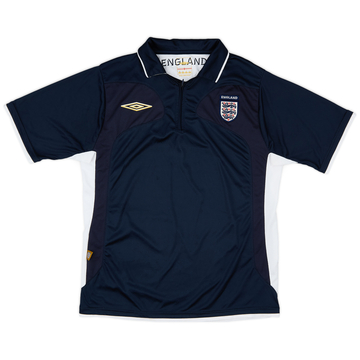 2004-05 England Umbro Polo 1/4 zip - 9/10 - (M)