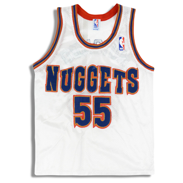 1993-96 Denver Nuggets Mutombo #55 Spalding Maillot (Domicile) XS