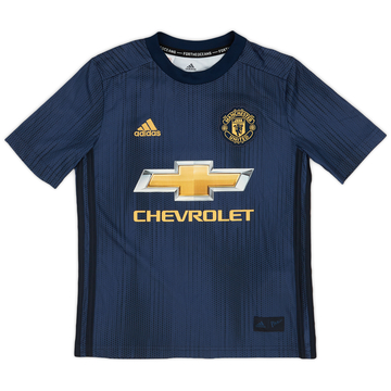2018-19 Manchester United Maillot Third – 9/10 – (S.Boys)