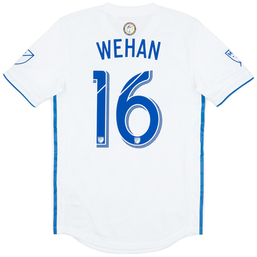 2018 San Jose Earthquakes Maillot extérieur de match Wehan #16