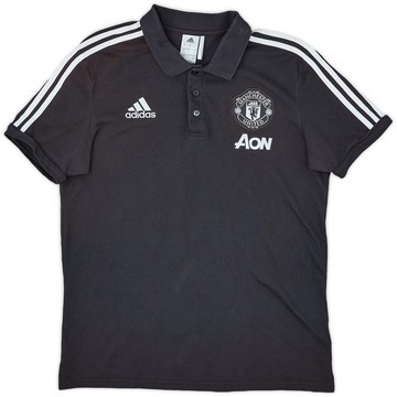 2017-18 Manchester United adidas Polo - 8/10 - (L)