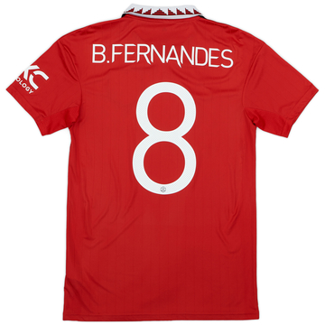 Maillot domicile Manchester United 2022-23 B.Fernandes #8 - 8/10 - (S)
