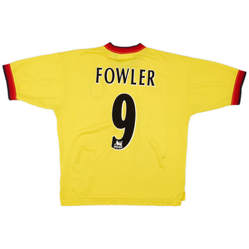 1997-99 Liverpool Maillot extérieur Fowler #9 - 5/10 - (L)