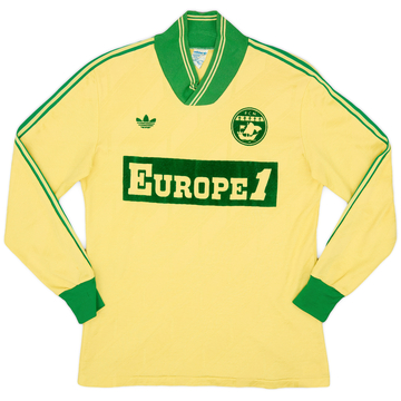 1987-88 Nantes Domicile L/S Maillot - 9/10 - (S)