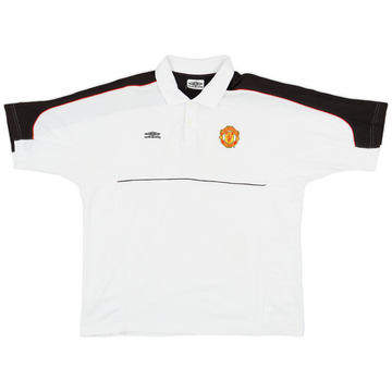 2000-01 Manchester United Umbro Polo 9/10 (XL)