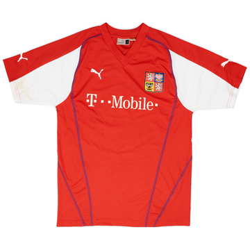 2004-05 Czech Republic Maillot Domicile Basique - 5/10 - (L)