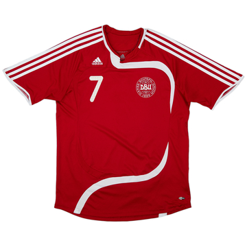 2007-09 Danemark Féminin Maillot Domicile #7 - 8/10 - (L Femme)