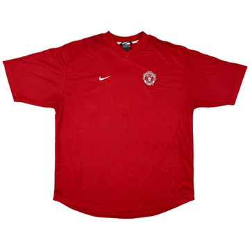2002-03 Manchester United Nike Maillot d'entraînement - 8/10 - (XL)