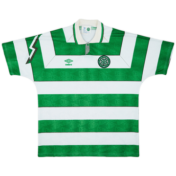 1991-92 Celtic Maillot Domicile - 8/10 - (XL)