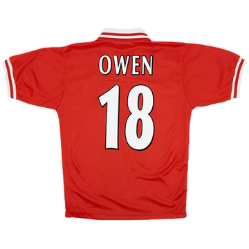 Maillot domicile Liverpool 1996-98 Owen #18 - 8/10 - (S)