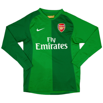 2006-07 Arsenal Maillot GK - 7/10 - (L.Boys)