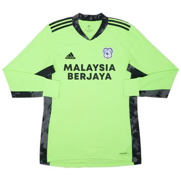 2020-21 Cardiff City Maillot GK - 8/10 - (M)