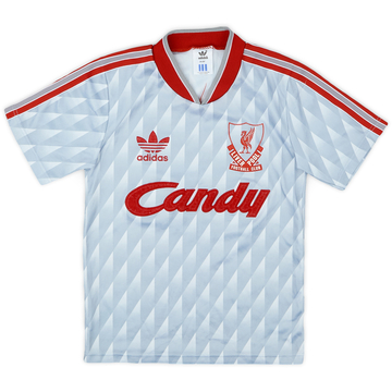 1989-91 Liverpool Maillot extérieur - 6/10 - (S.Boys)