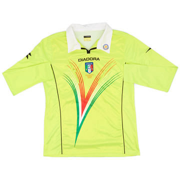 Maillot arbitre centenaire L/S Diadora Italie 2011-12 8/10 (S)