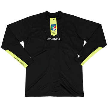 Années 2000 Italy FIGC Diadora maillot arbitre manches longues - 9/10 - (M)