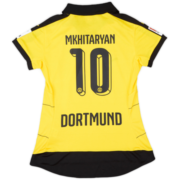 2015-16 Borussia Dortmund Maillot domicile Mkhitaryan #10 (Femme XS)