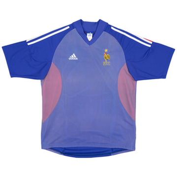 Maillot domicile France 2002-04 - 4/10 - (L)