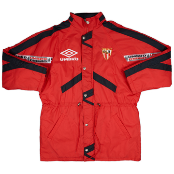 1994-96 Sevilla Umbro Manteau de banc matelassé - 8/10 - (XL)