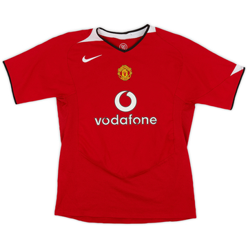 2004-06 Manchester United Maillot domicile - 8/10 - (XL.Boys)