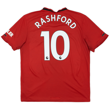 2019-20 Manchester United Maillot domicile Rashford #10 - 5/10 - (L)