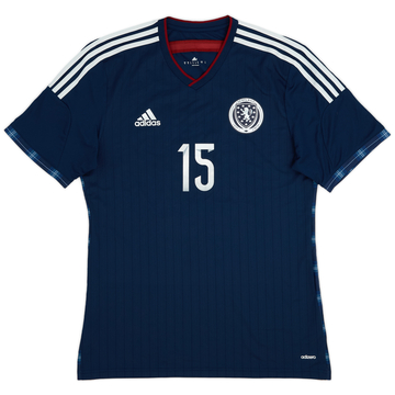 Maillot domicile Scotland 2014-15 version joueur #15 - 7/10 - (L)