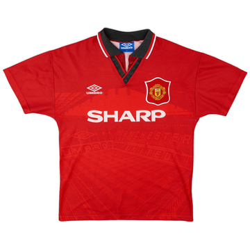 1994-96 Maillot Domicile Manchester United - 8/10 - (Y)
