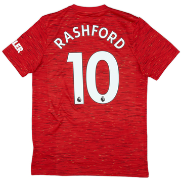 2020-21 Manchester United Maillot Domicile Rashford #10 - 10/10 - (M)