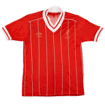 1982-85 Liverpool Maillot Domicile - 6/10 - (S)