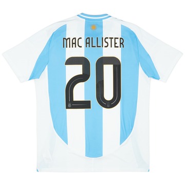 2024-25 Argentina Maillot Domicile Mac Allister #20