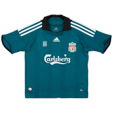2008-09 Liverpool Maillot Third - 6/10 - (7-8 Years)