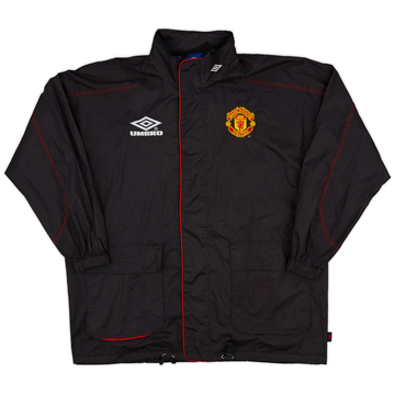 1998-99 Manchester United Umbro Veste de pluie à capuche - 8/10 - (M)