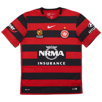 2015-16 Western Sydney Wanderers Maillot Domicile - 9/10 - (M)