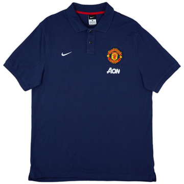 2013-14 Manchester United Nike Polo - 9/10 - (XL)