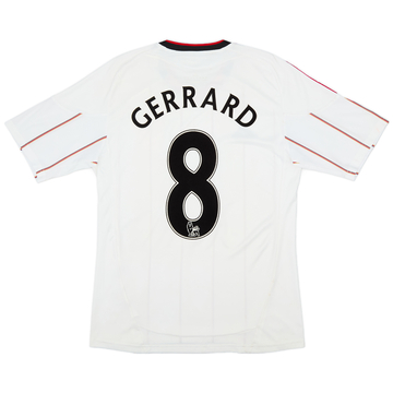 2010-11 Liverpool Maillot extérieur Gerrard #8 - 6/10 - (S)