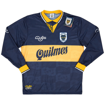 1995-96 Boca Juniors Olan réédition maillot domicile manches longues #10 (Maradona)