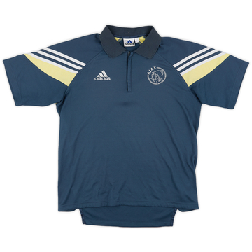 2003-04 Ajax adidas Polo zippé 1/4 - 7/10 - (L)
