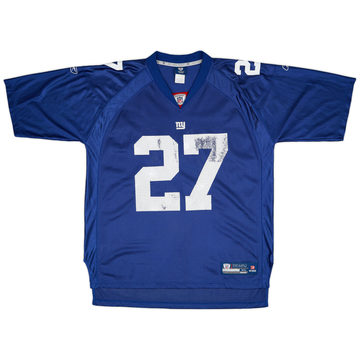 2008-11 New York Giants Jacobs #27 Reebok On Field Maillot domicile - 6/10 - (XL)
