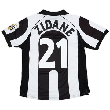 1997-98 Juventus Maillot Domicile Centenaire Zidane #21 - 6/10 - (S)