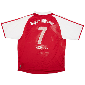 2004-05 Bayern Munich Maillot domicile Scholl #7 - 5/10 - (XXL)